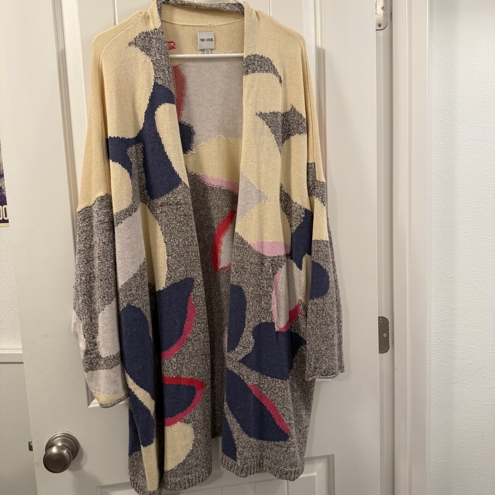 NIC + ZOE Knit Cardigan Women’s 2X